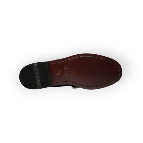 Florsheim Men 10B Berkley Moc Toe Penny Loafer Burgundy Narrow Brown NEW 17058 main image 11